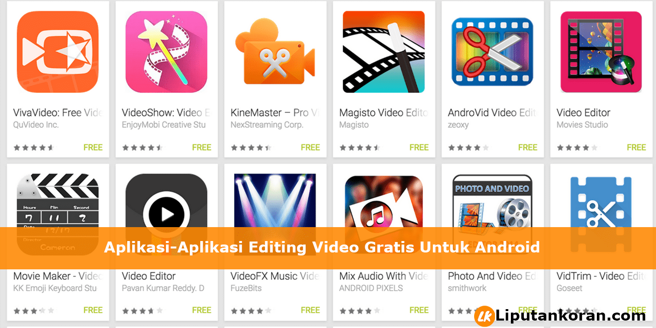 aplikasi gratis edit video